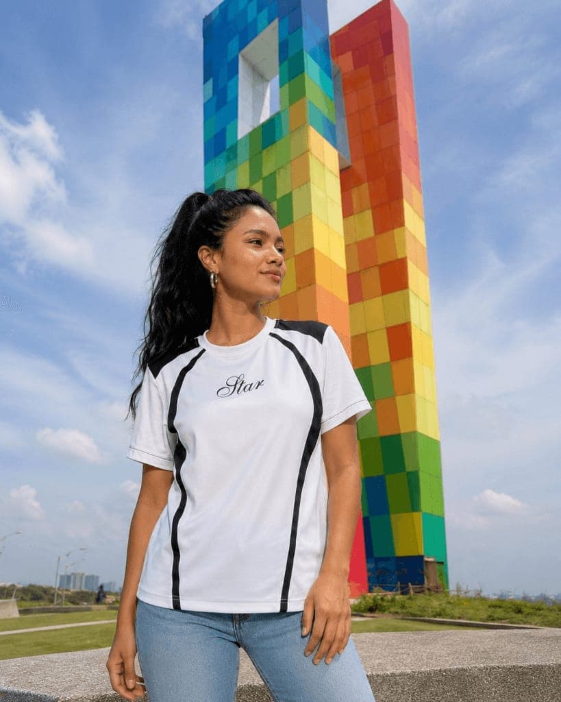 Camiseta STAR Drop 01 — look frente
